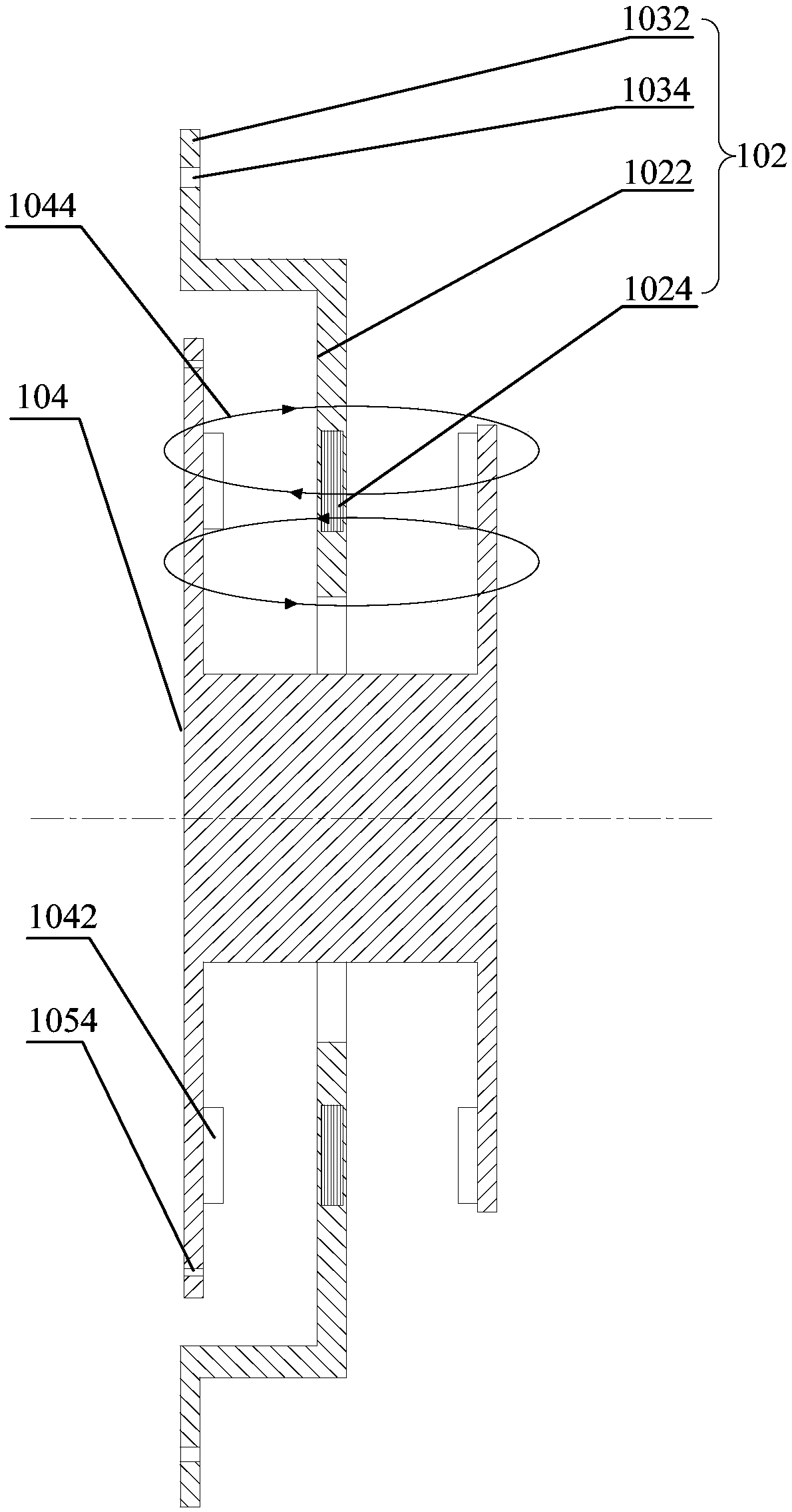 Shaftless generator and axle sensing communication system