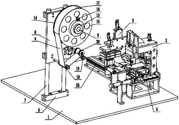 Open plastic bag manufacturing equipment