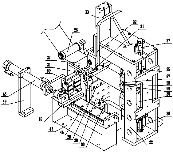 Open plastic bag manufacturing equipment