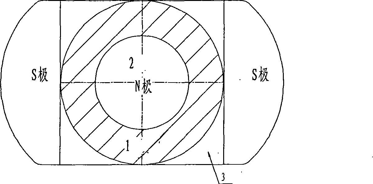 Bottom assembling electromagnetic agitator for direct current excitation smelting furnace