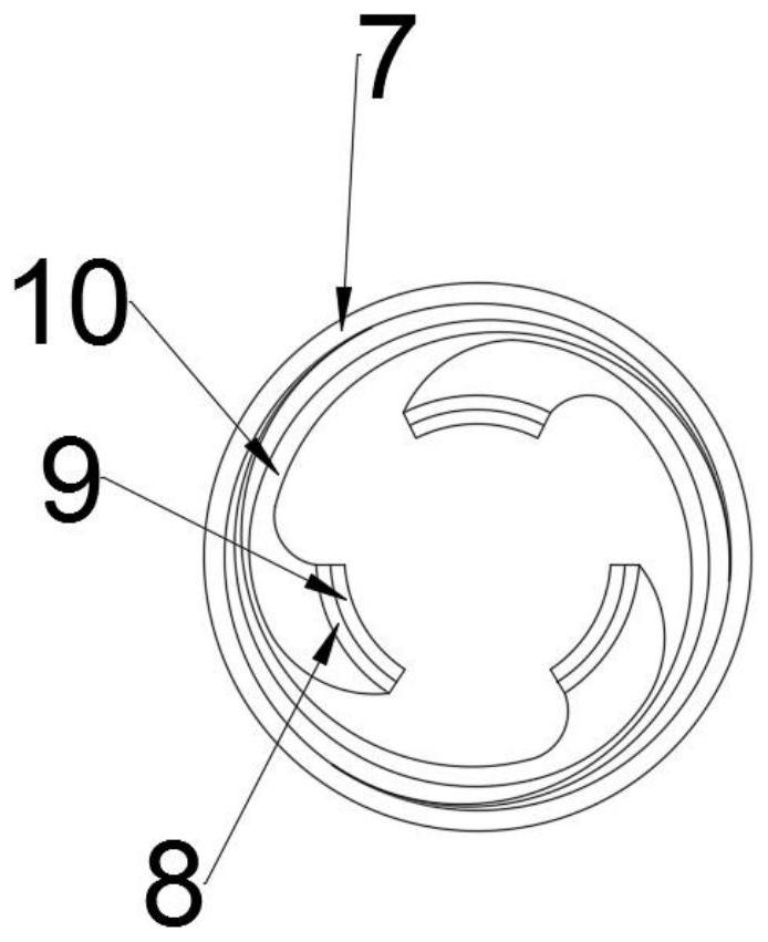 An adjustable concrete pump truck oil pipeline hoisting device