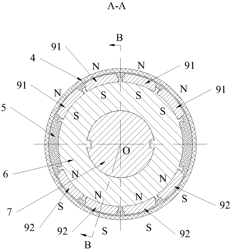Permanent magnet motor rotor and motor