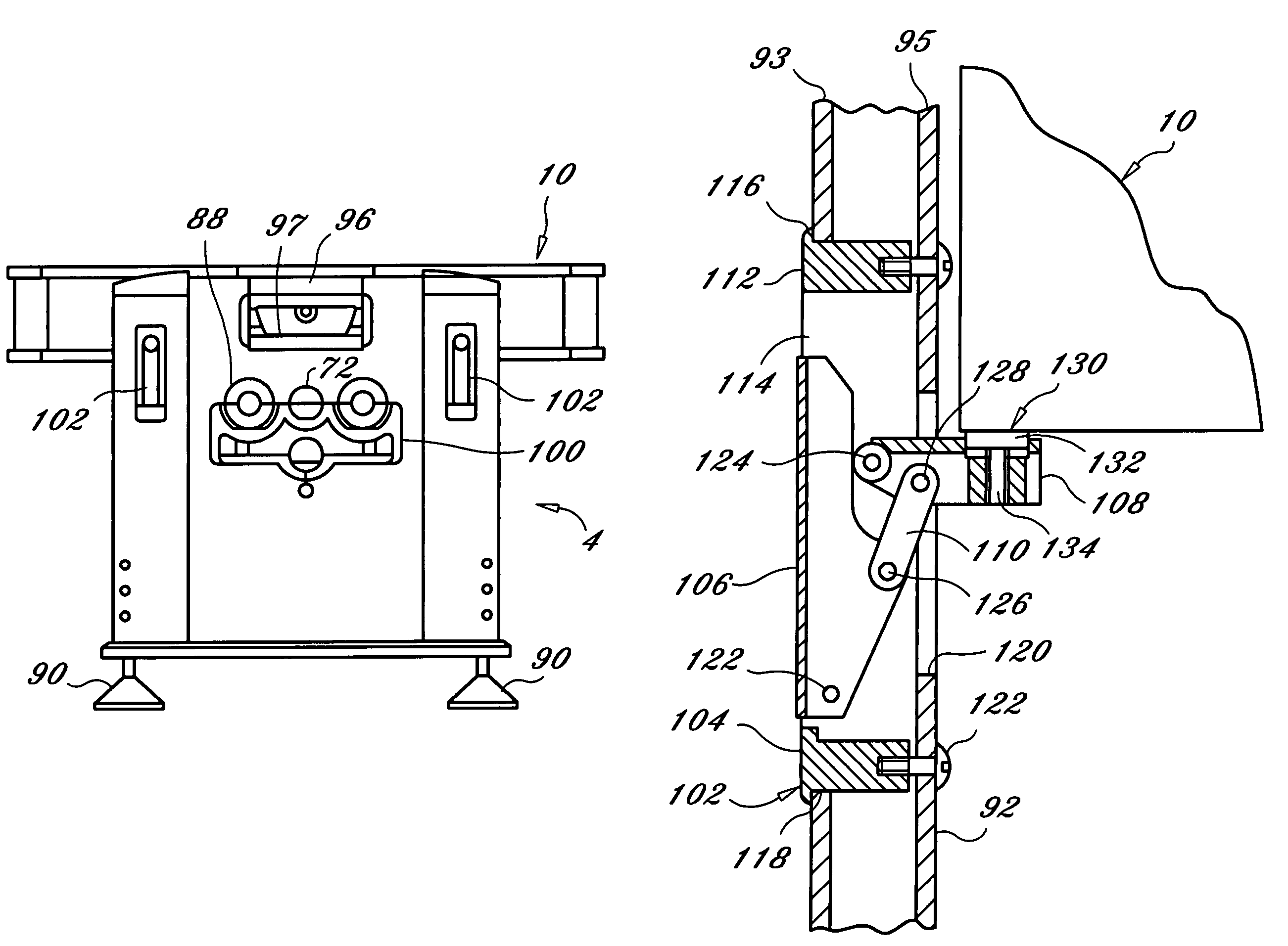 Rotary game table