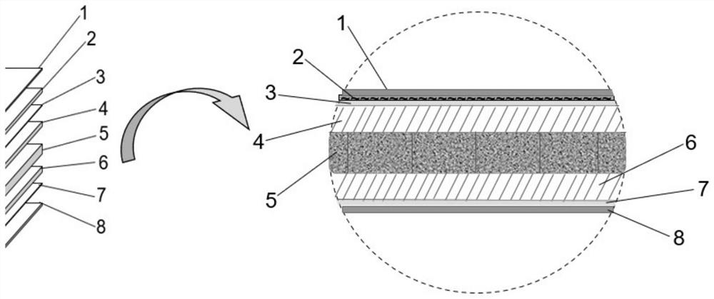 Building material with sound insulation function and preparation method thereof