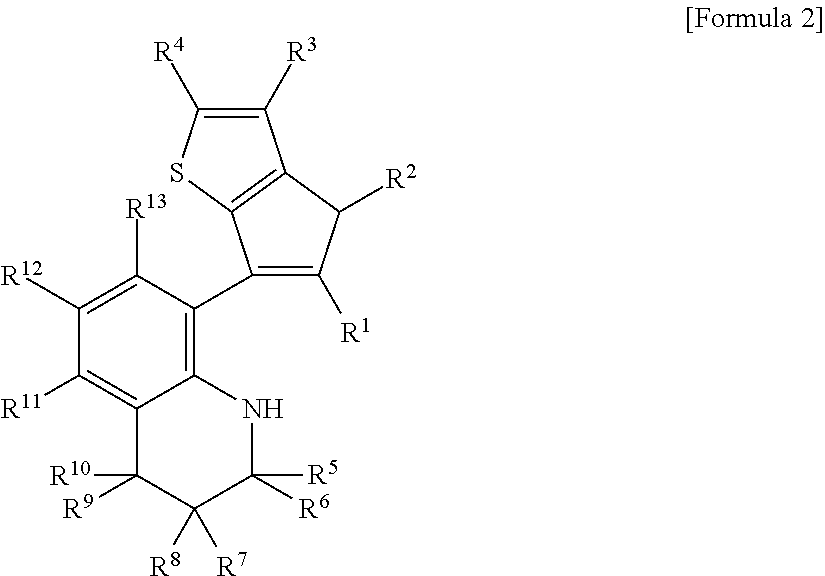 Method for preparing olefin-diene copolymer using transition metal compound containing thiophene-fused cyclopentadienyl ligand