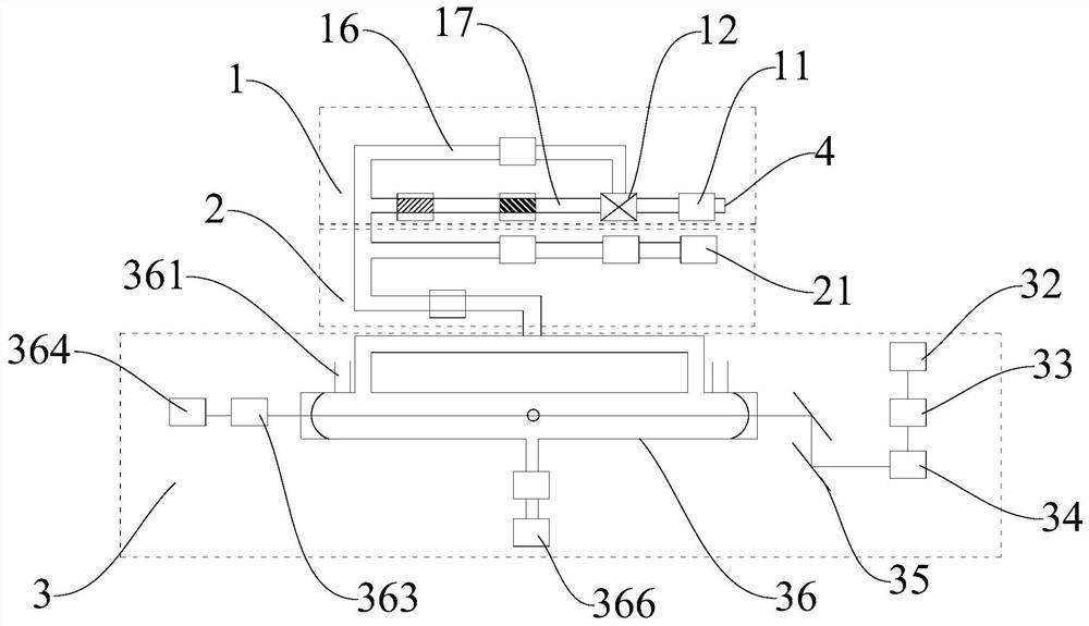 A measure of atmospheric o  <sub>x</sub> and o  <sub>3</sub> detection system and method