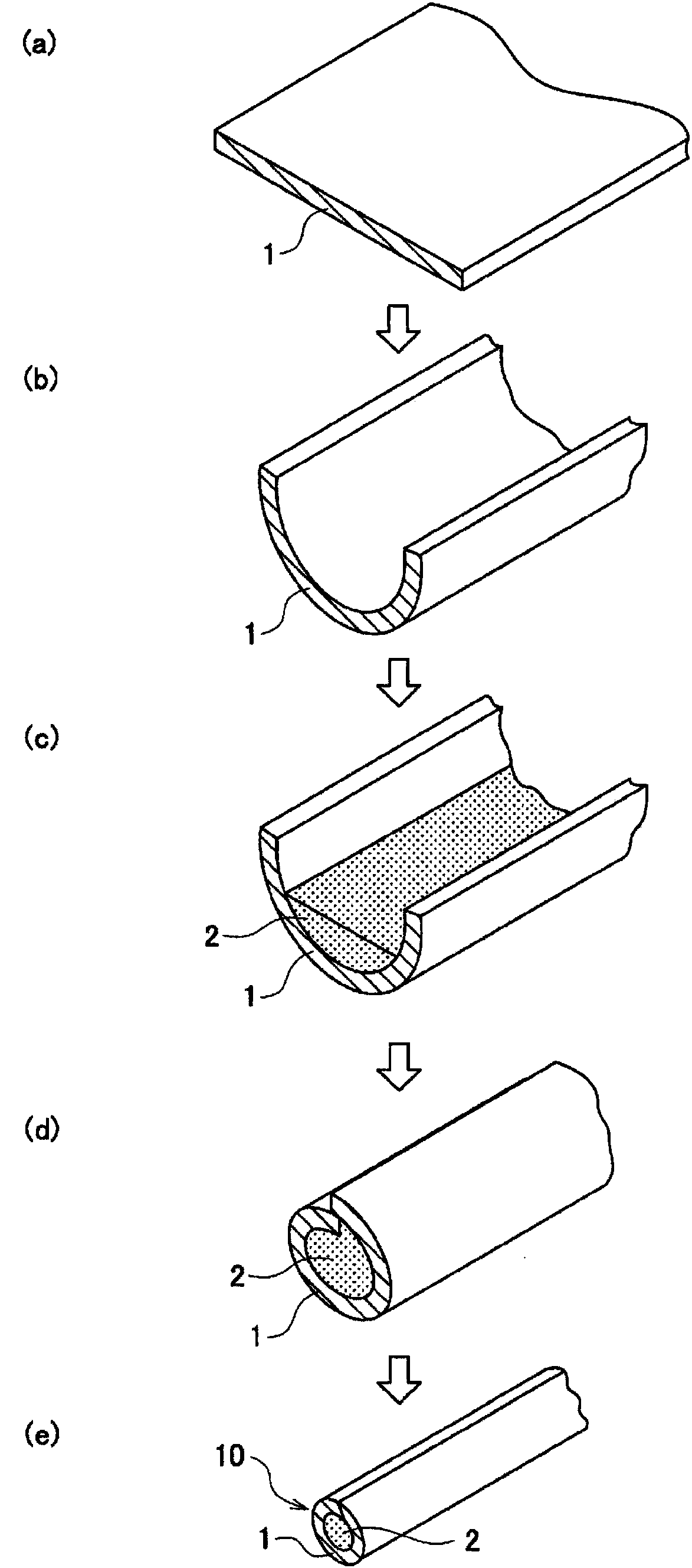 Flux-cored wire for gas-shielded arc welding