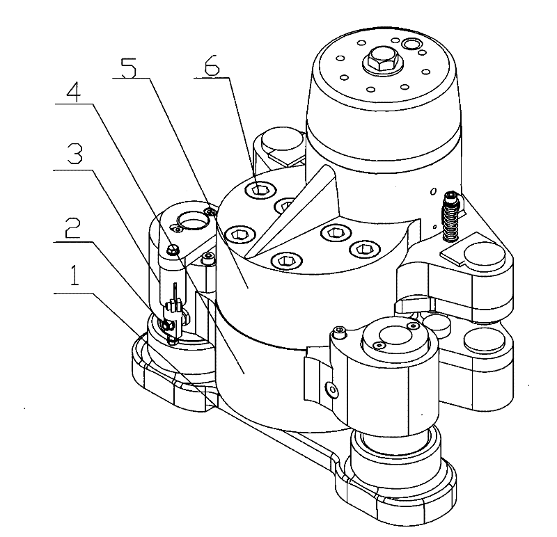 Disc spring loading type hydraulic disc brake