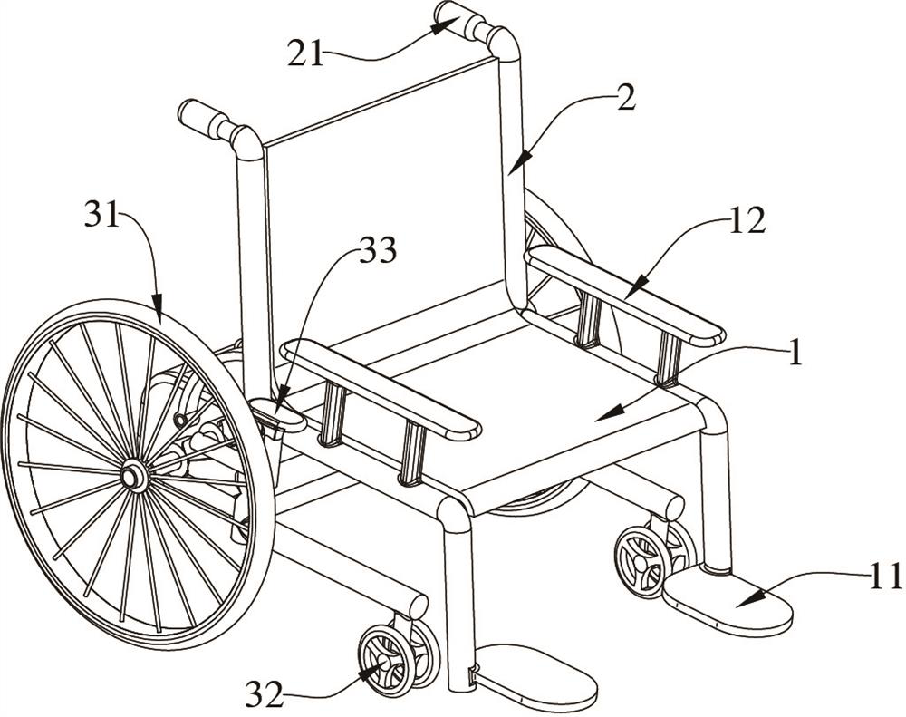 Disabled person seat with low-noise precision speed reducer