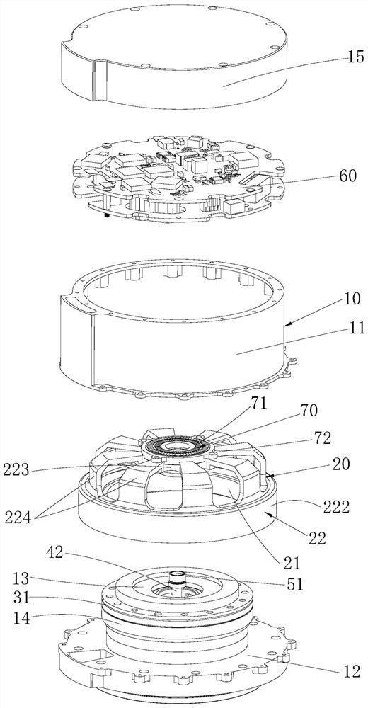 Robot joint structure and robot