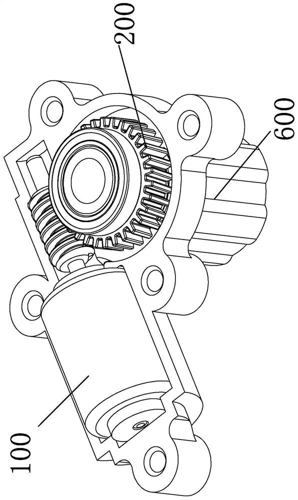 Worm gear and worm brake