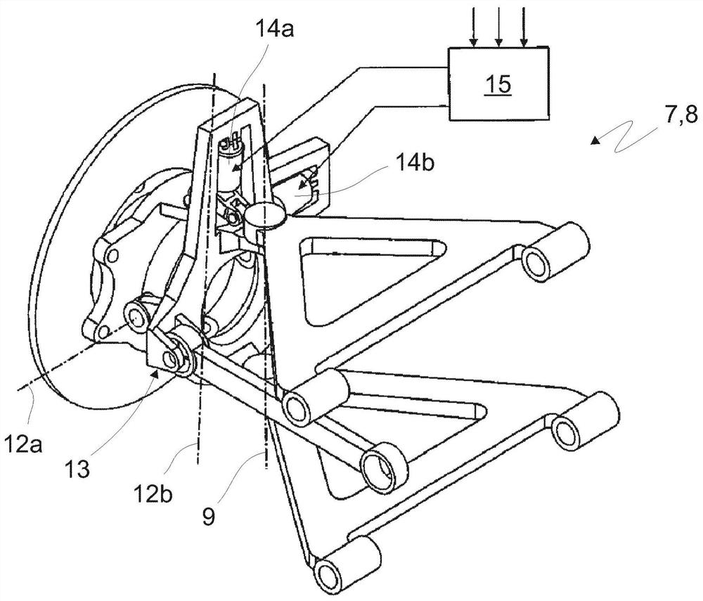 Method for influencing the direction of travel of a motor vehicle