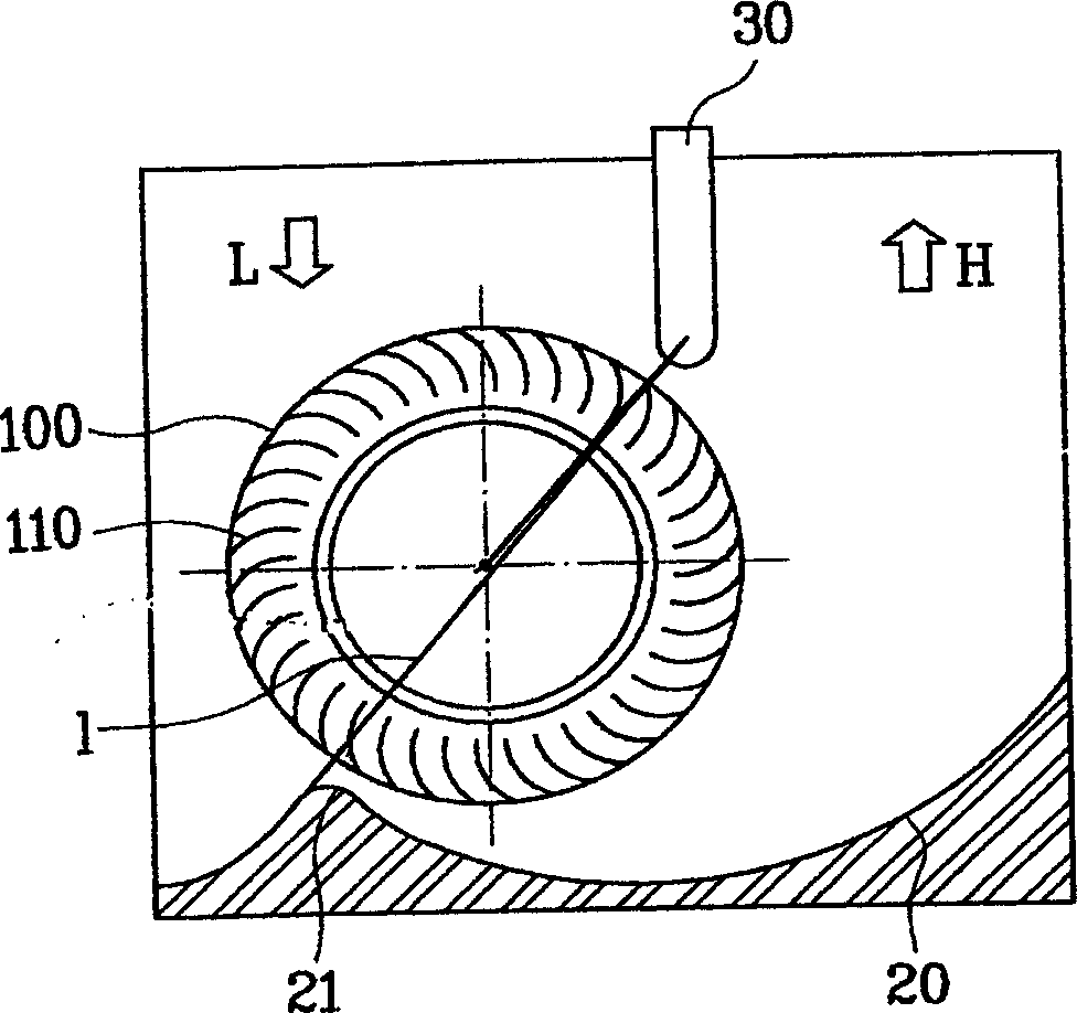 Cross flow fan