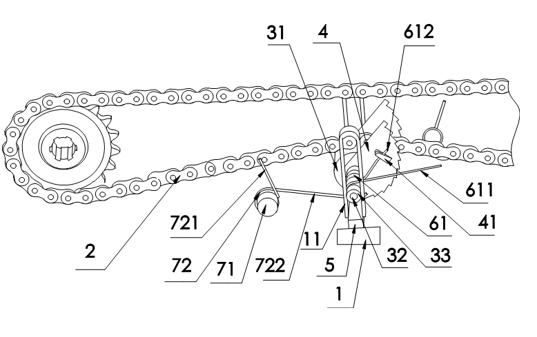 Multi-operating condition chain tensioning device