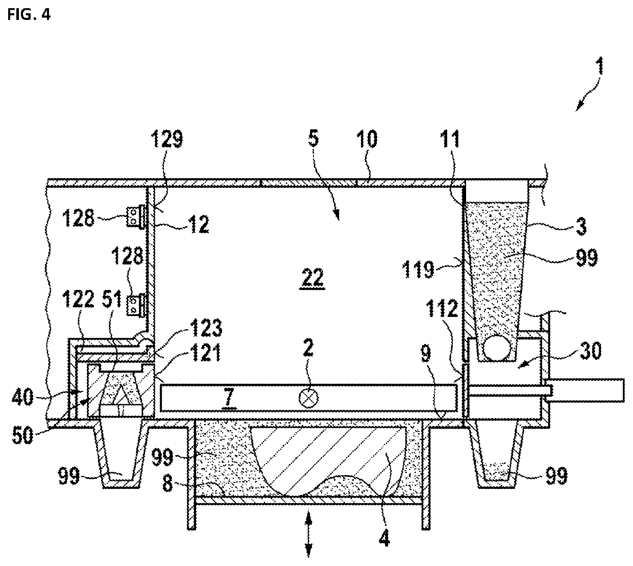 Additive manufacturing apparatus and method for operating the apparatus