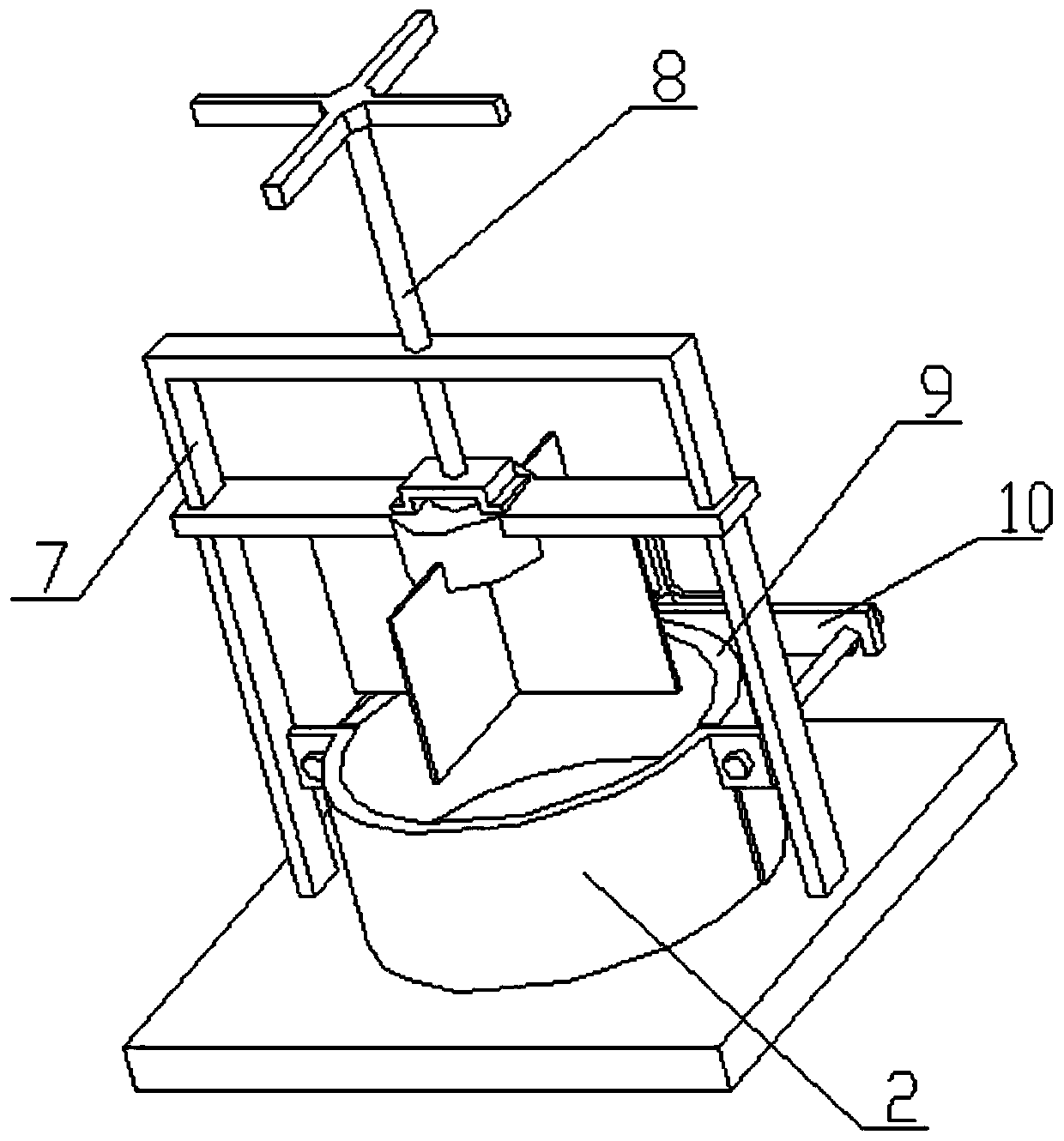 A device for reusing crushed soap