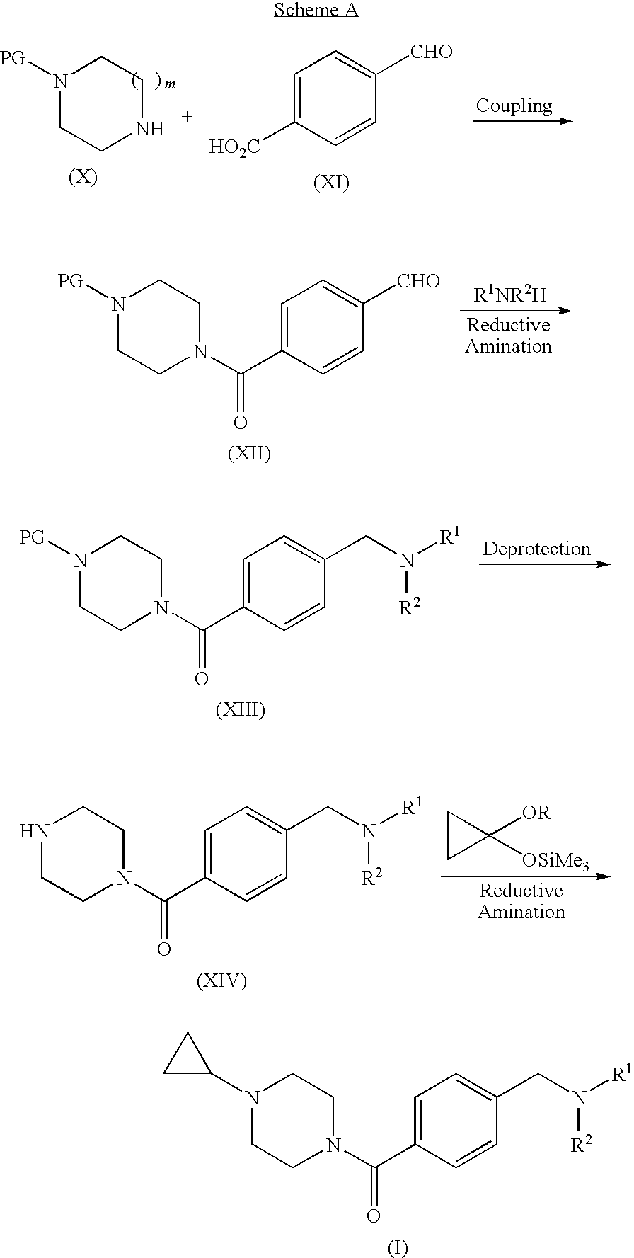 Cyclopropyl amines as modulators of the histamine H3 receptor