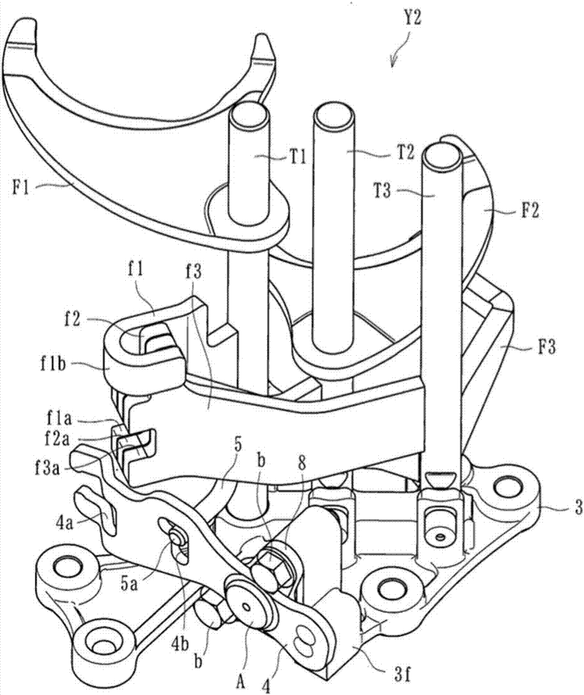 Shift fork module