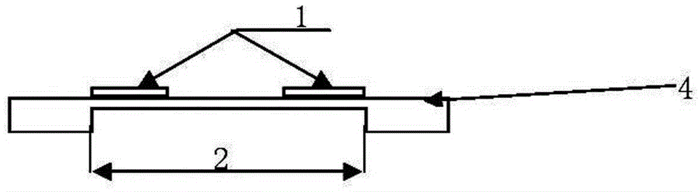 The sticking method of the transducer sheet of the measurement product that realizes the work excitation or signal pickup function with the transducer sheet