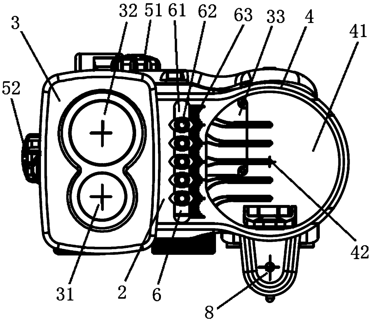 Bow and arrow sighting device and adjustment and calibration method thereof