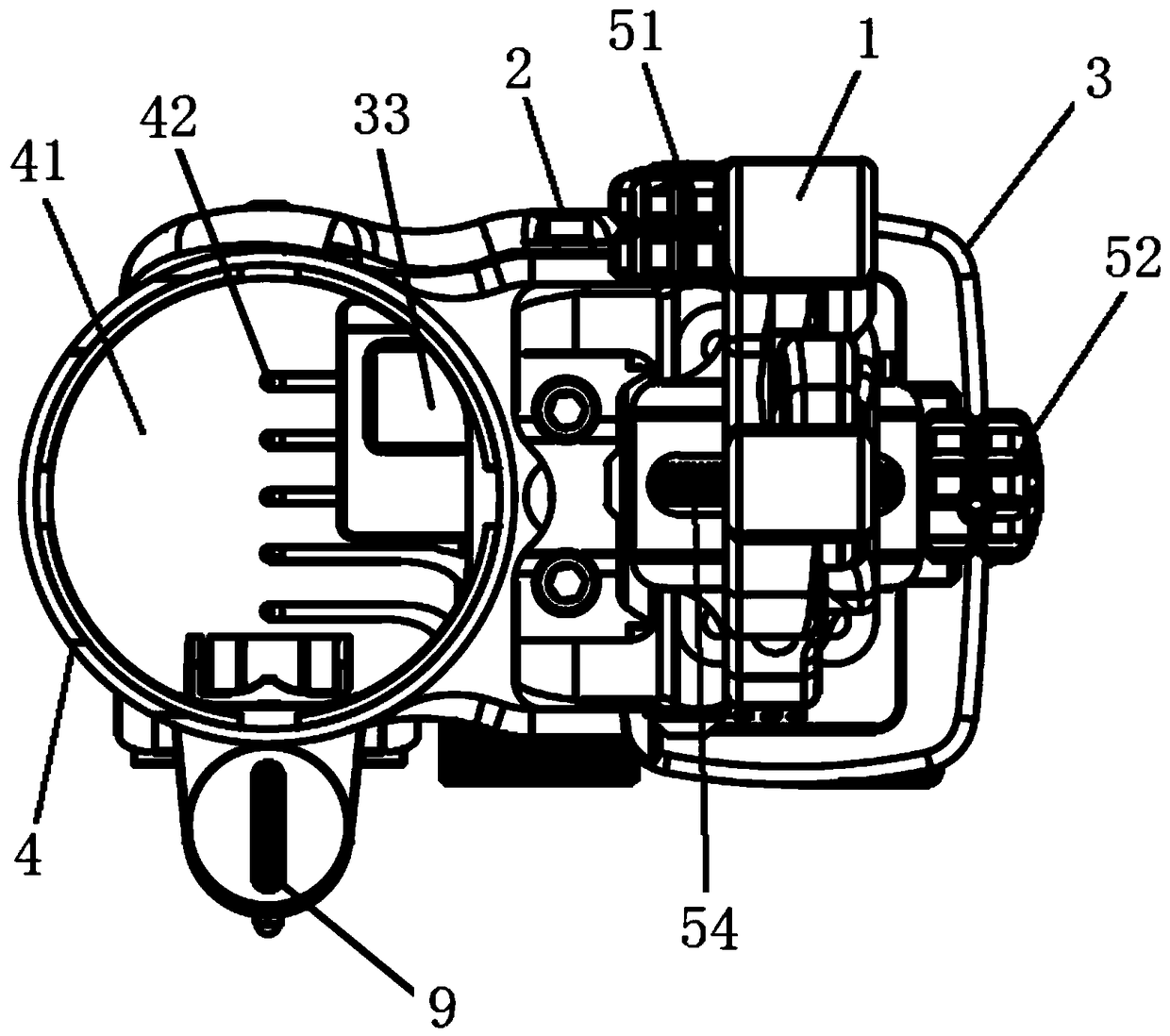 Bow and arrow sighting device and adjustment and calibration method thereof