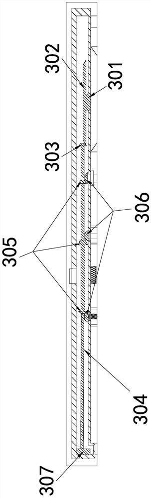 Injector recycling and separating device