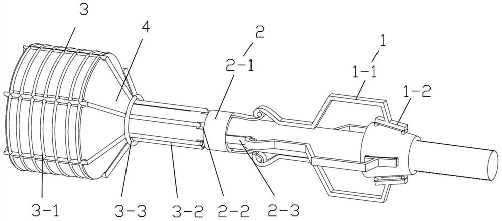 Simple device for preventing planting screwdriver and screw from separation and slipping