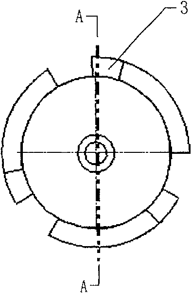 Rotary dual jet flows boring method under high pressure