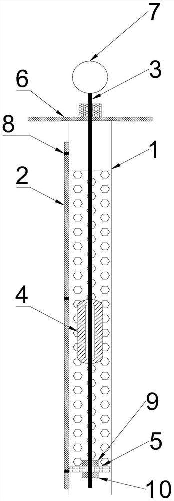 Ethyl acetate phase splitter liquid level meter and ethyl acetate phase splitter