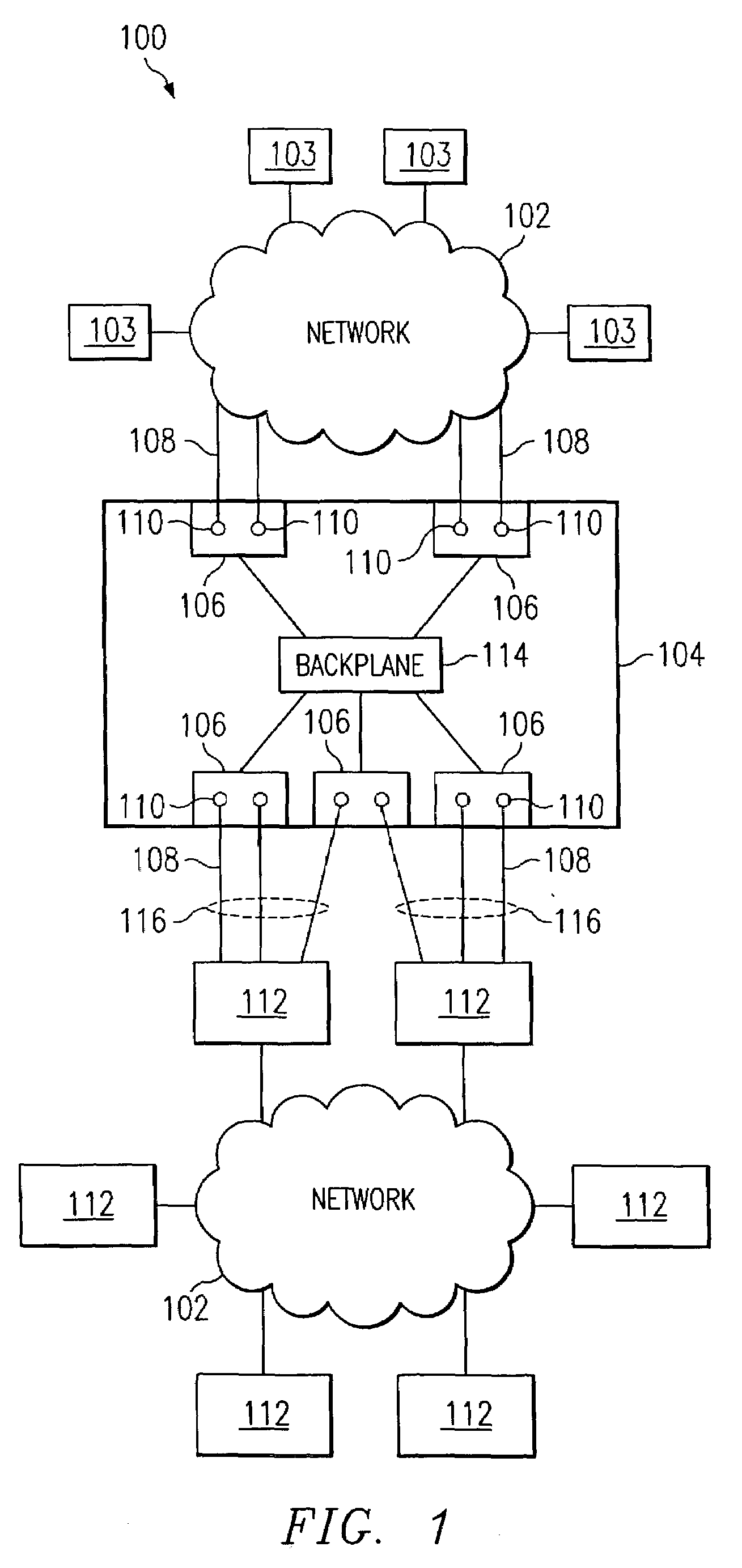 Forwarding packets to aggregated links using distributed ingress card processing