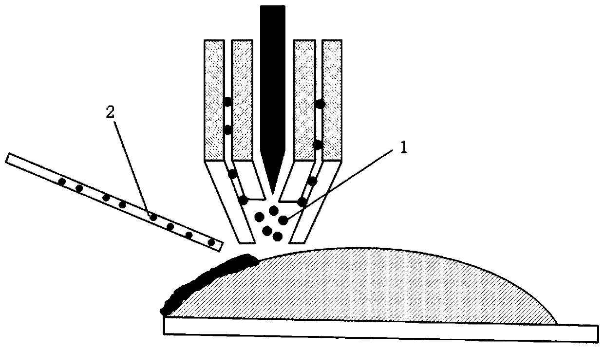 Machining method for coating layer of tool