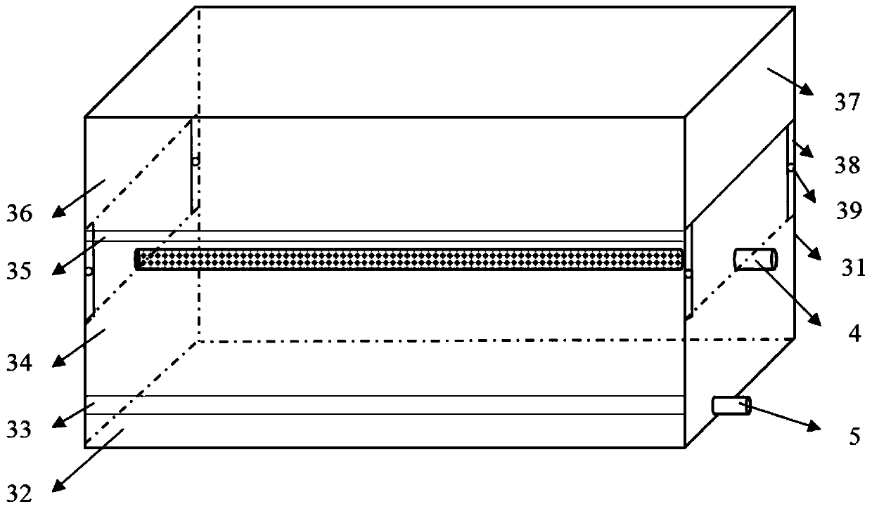 Earthworm reactor with frame composite structure, and sludge treatment method thereof