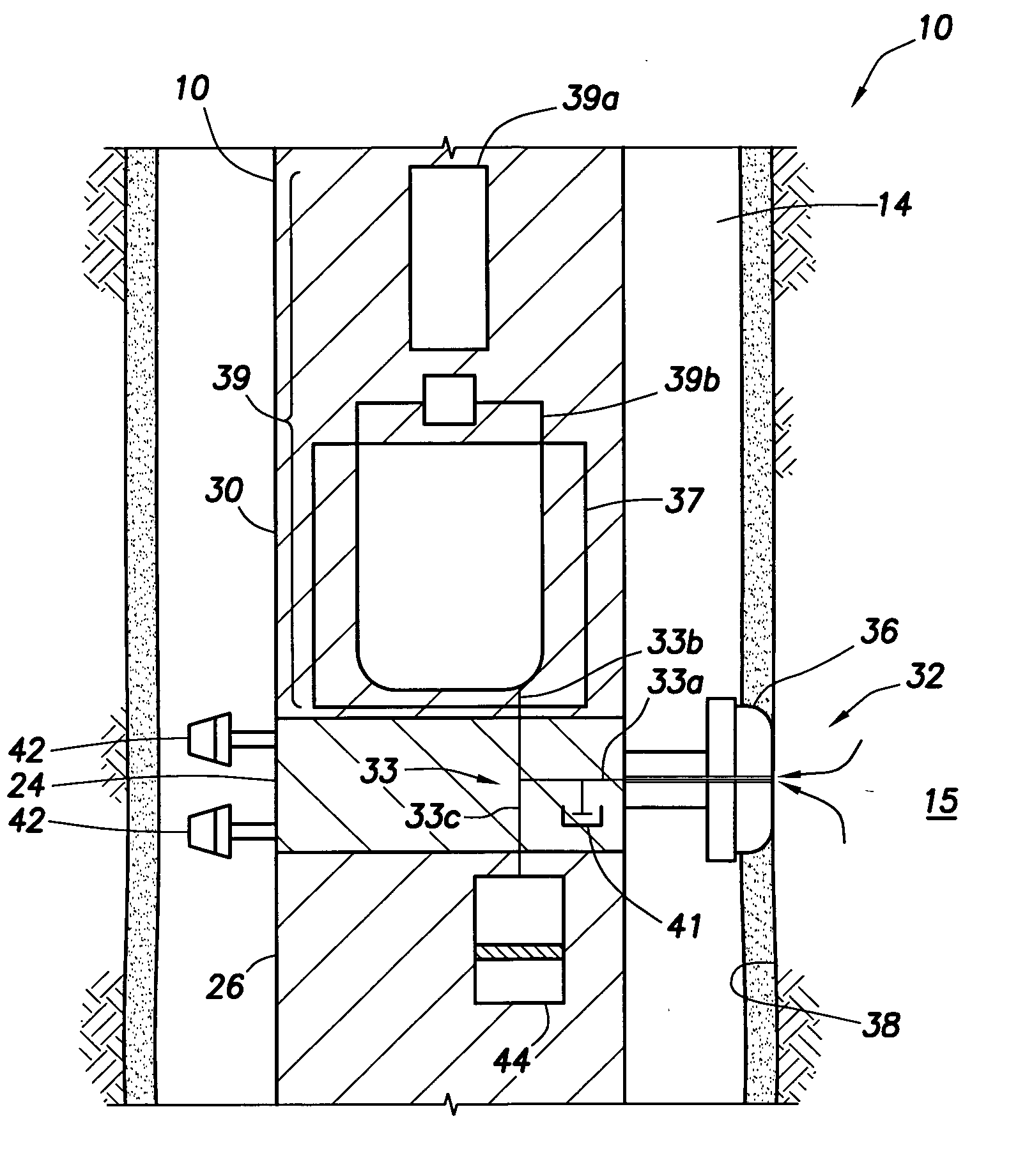 Wellbore formation evaluation system and method