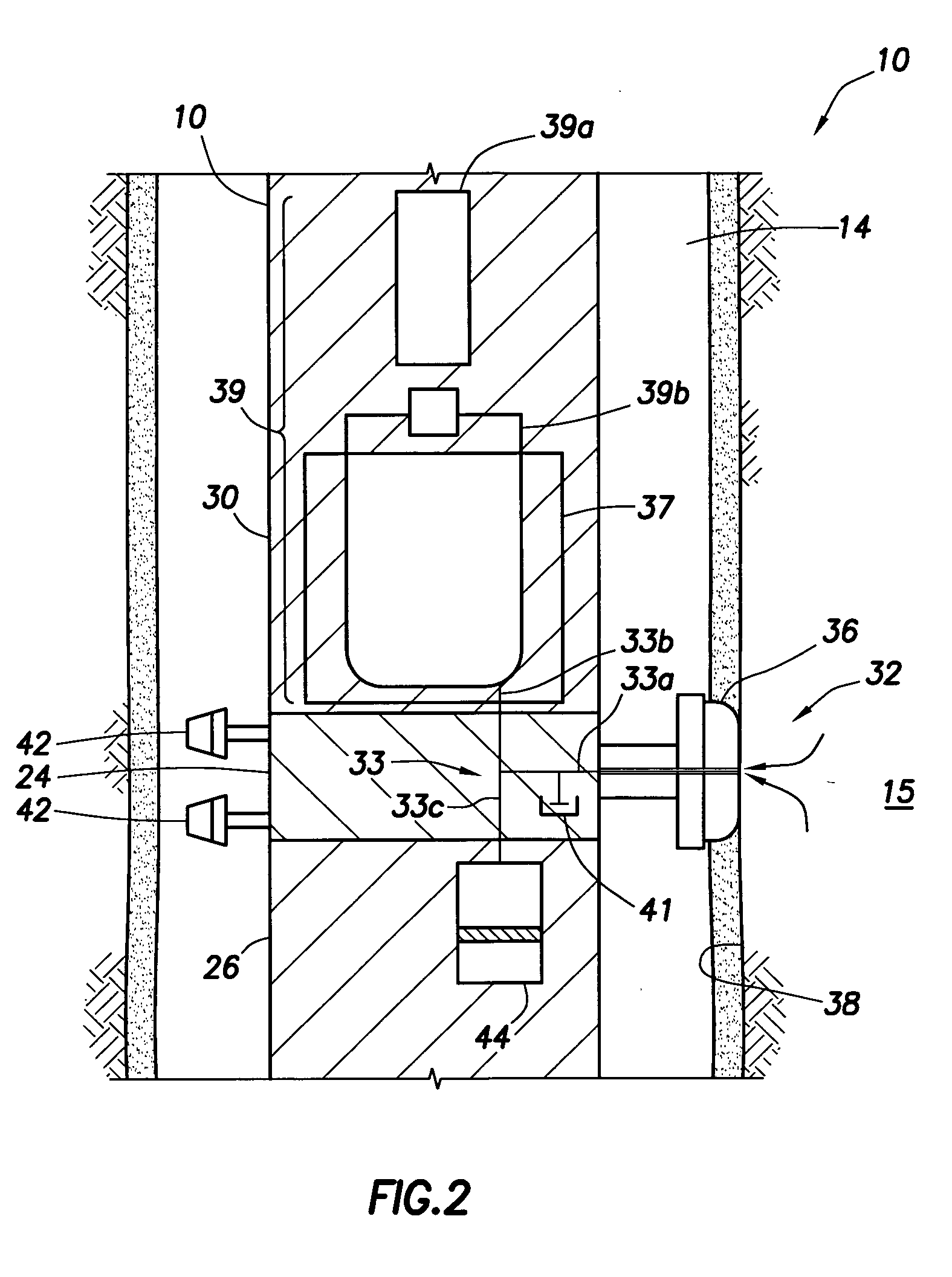 Wellbore formation evaluation system and method