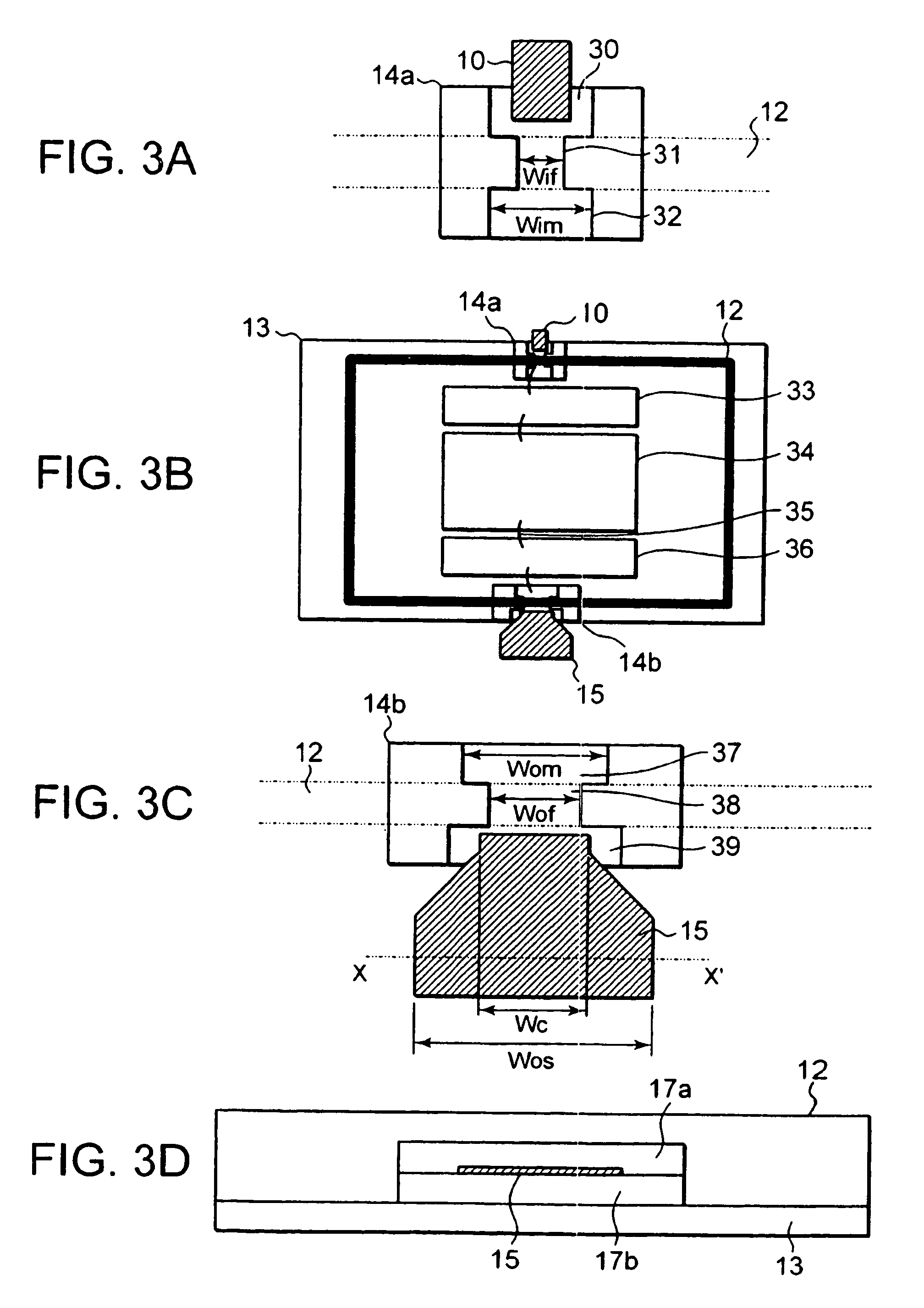 Package for high frequency waves containing high frequency electronic circuit