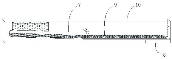 Air outlet control method for air port of ventilating duct