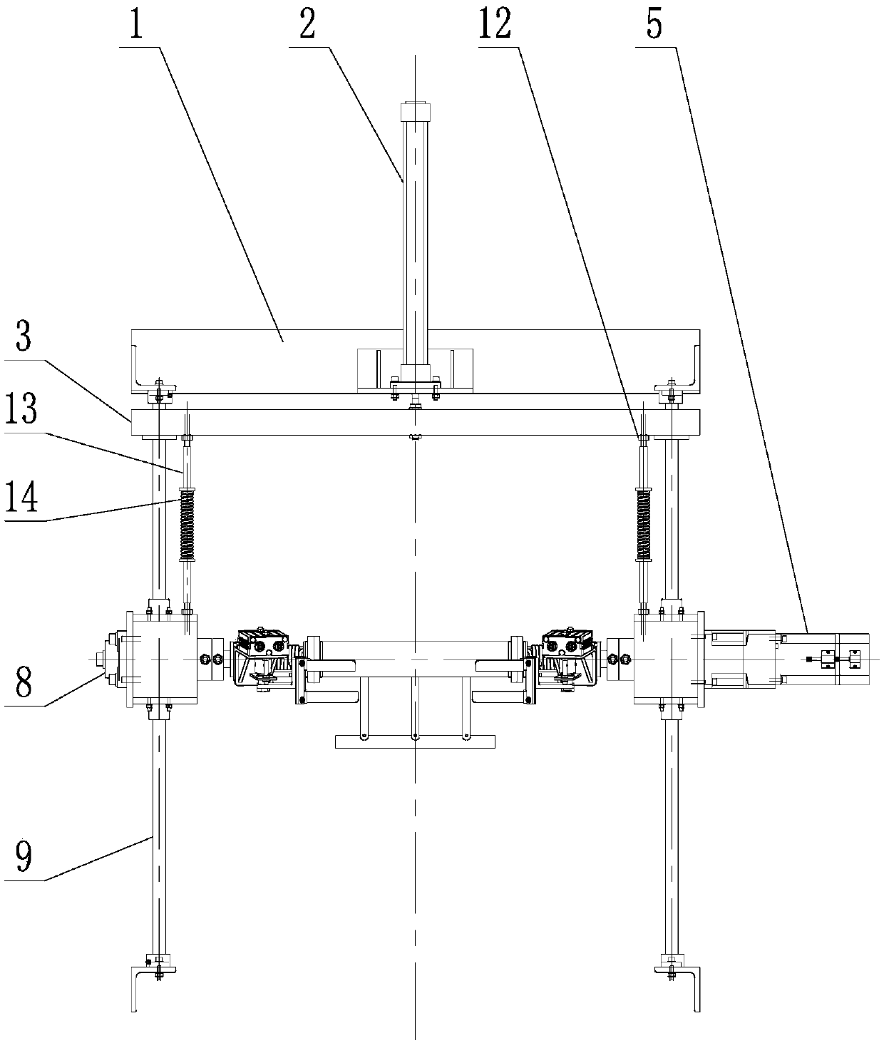 Paper feeding mechanism for paper wrapping machine