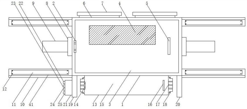 An automatic cotton filling machine for easy dredging