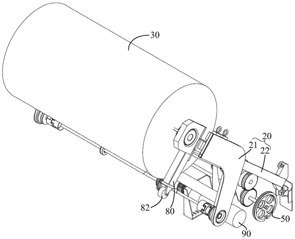 Automatic wall cleaning device