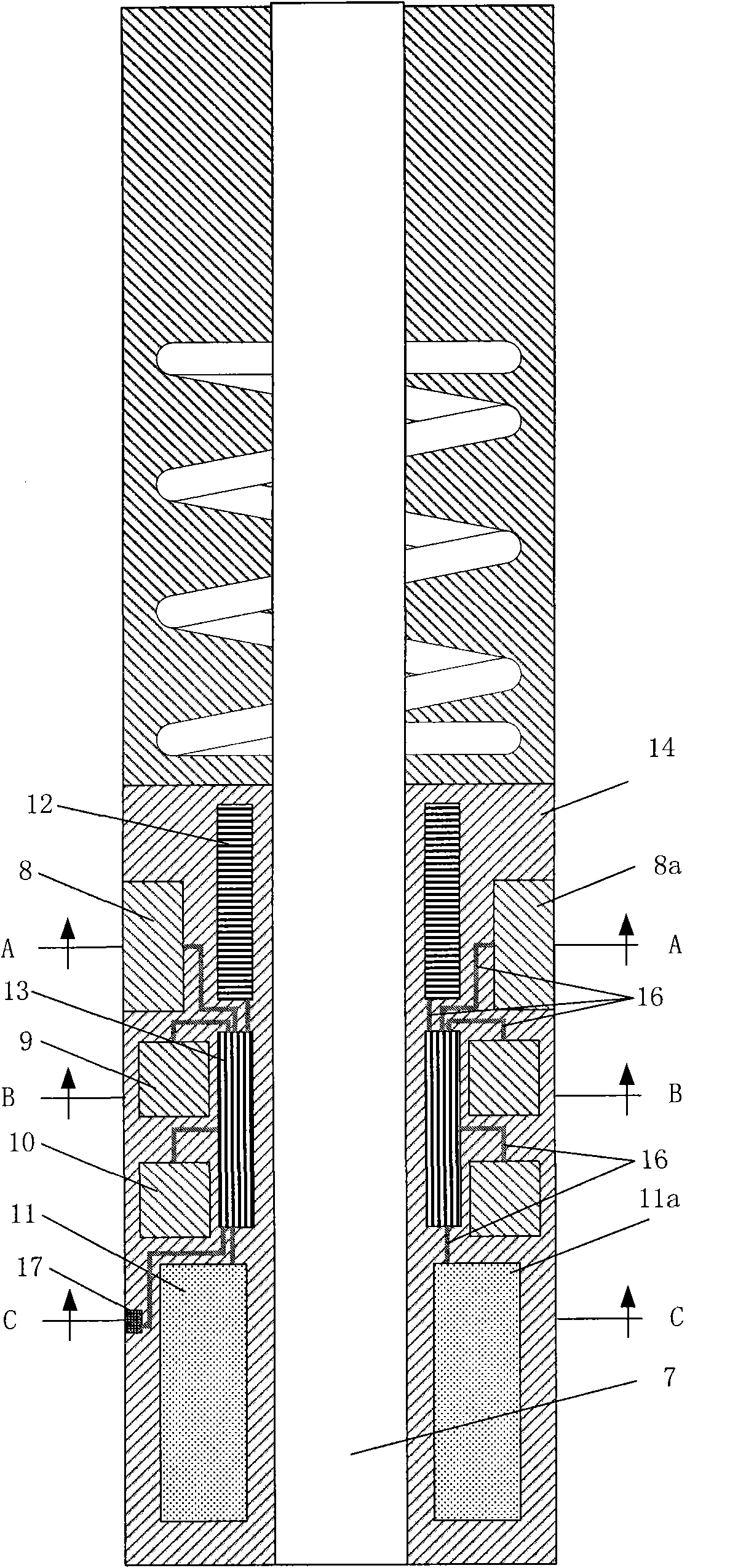 Method for recognizing lithological characters while drilling