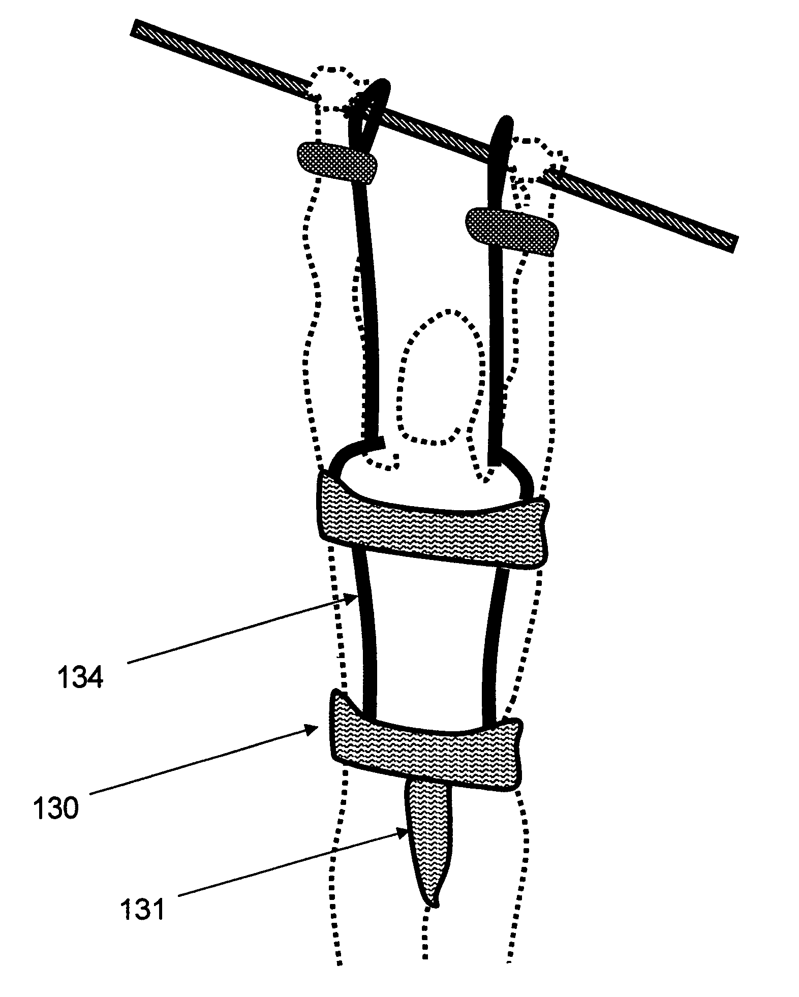 Gymnastics safety and training aid harness for high bar and other apparatus