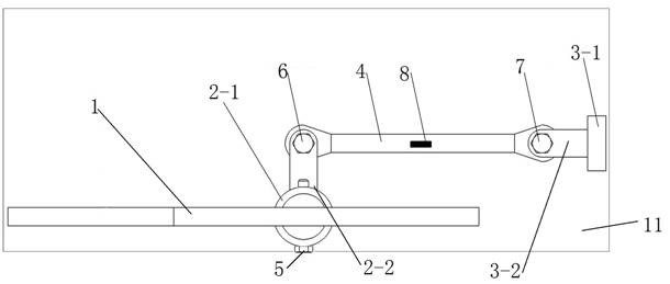 Load monitoring device and method for buffeting test of airplane key structure