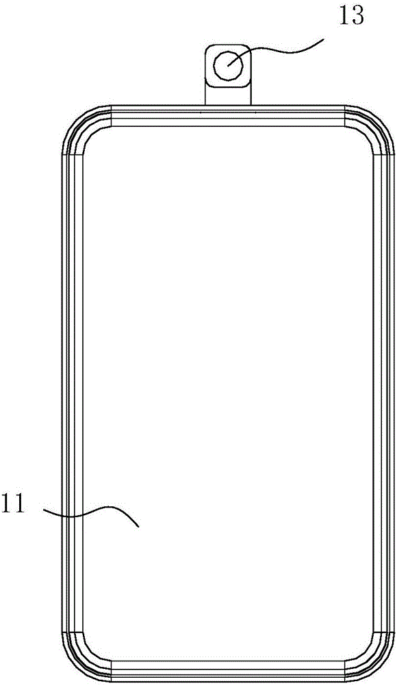 Camera mounting structure of mobile terminal, and mobile terminal