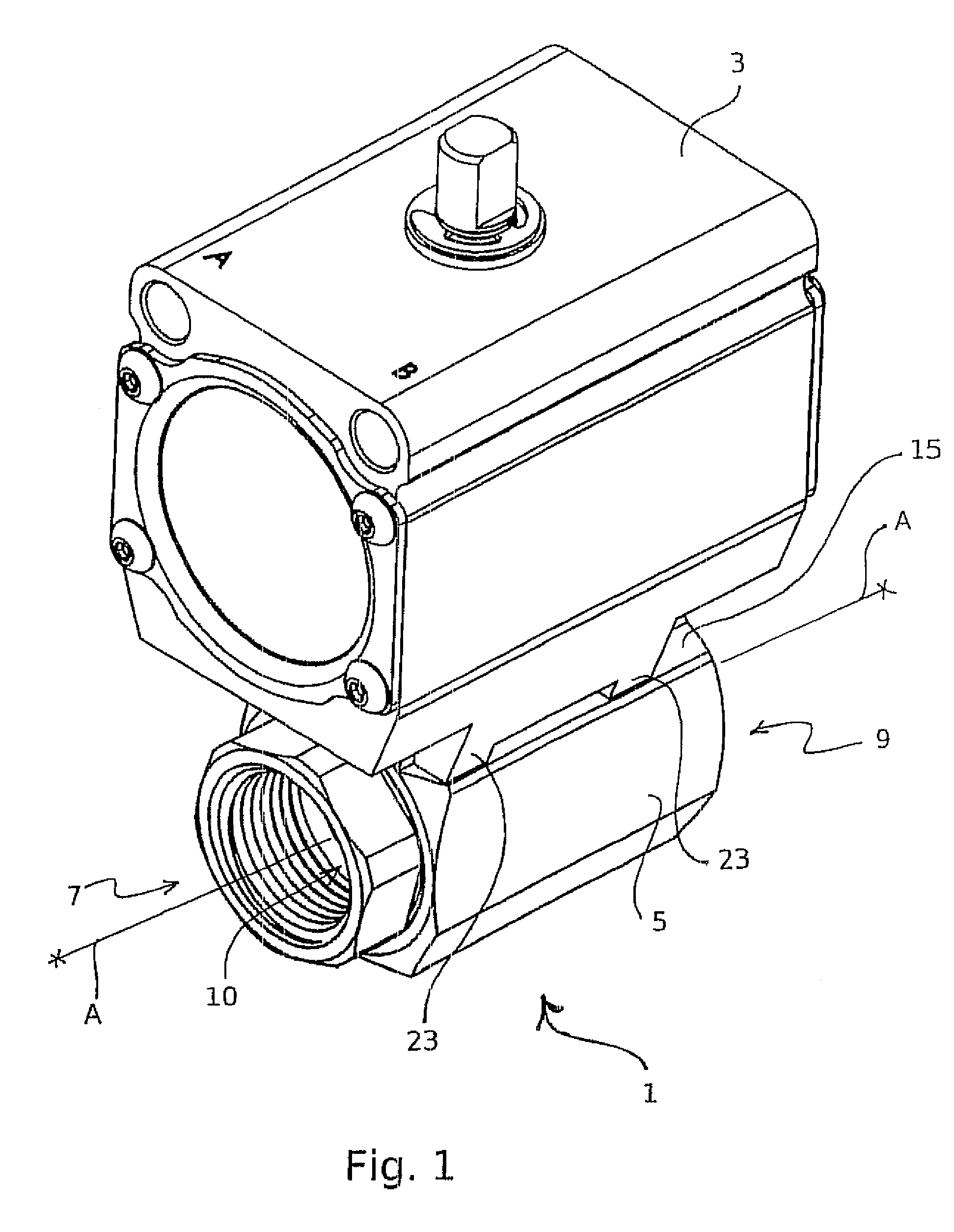 Automated ball valve and actuator
