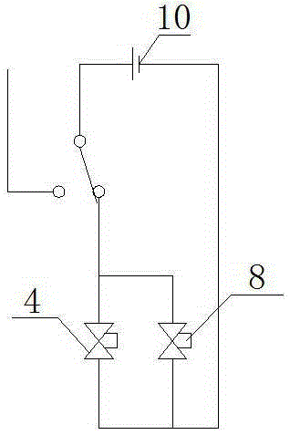 Full-automatic pressure bearing pressure-free operation system of heat storage water tank of water heater