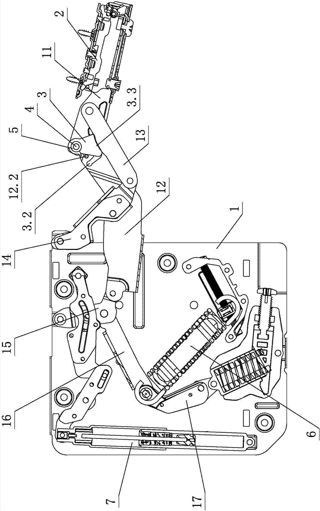 An Angle Limiting Mechanism of a Furniture Turning Device