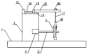 Device for grinding agricultural mechanical steel rings