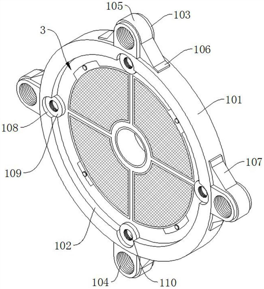 Split type starter end cover