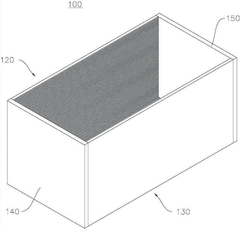 Thin layer expansion groove and thin layer expansion device