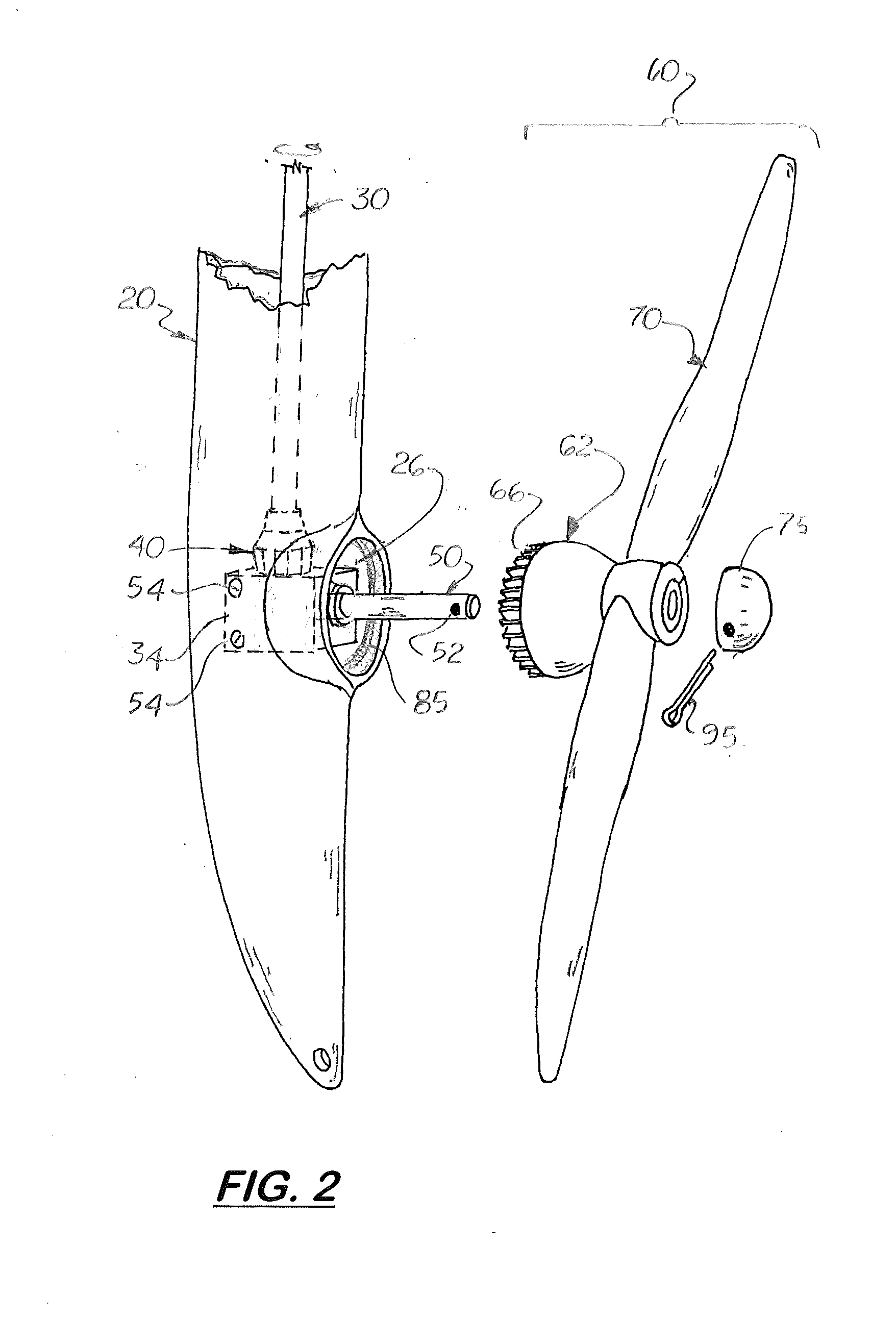 Electric Outboard Motor Transom Clamping System